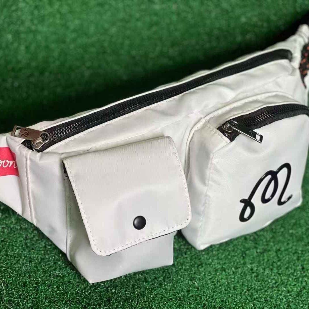 M1003-WB-2 그린 / 화이트 / 블랙 말본 허리백 58000원
