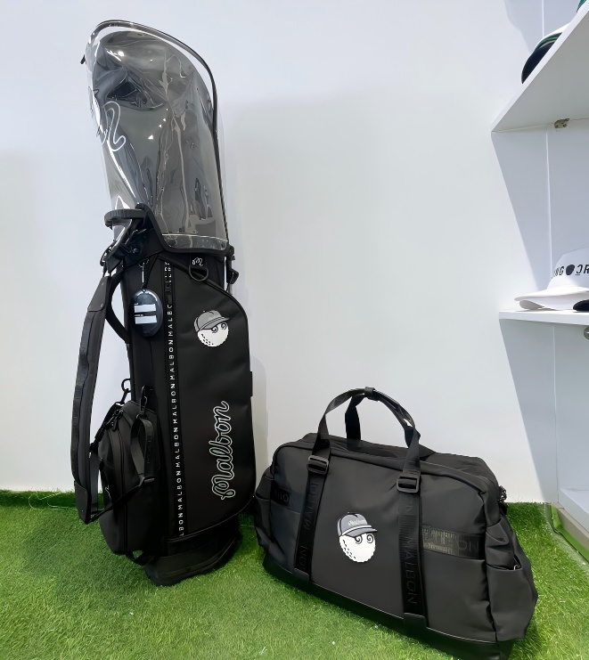 M1003-SET-1 블랙 캐디백&보스턴백 2종세트 말본  260000원