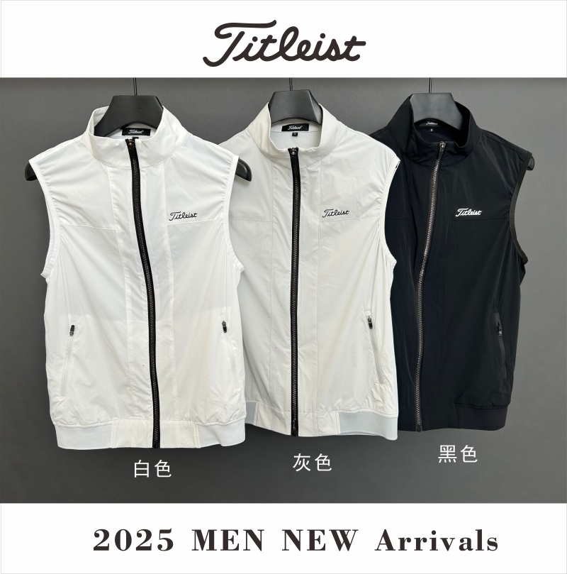 T2005  타이틀 남자 베스트 화이트/아이보리/블랙