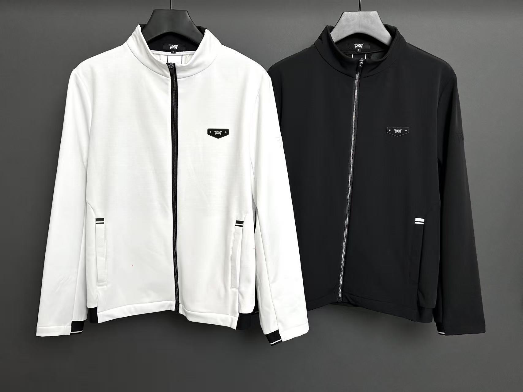 PX2011 PXG 남자 방풍 상의  화이트/블랙 