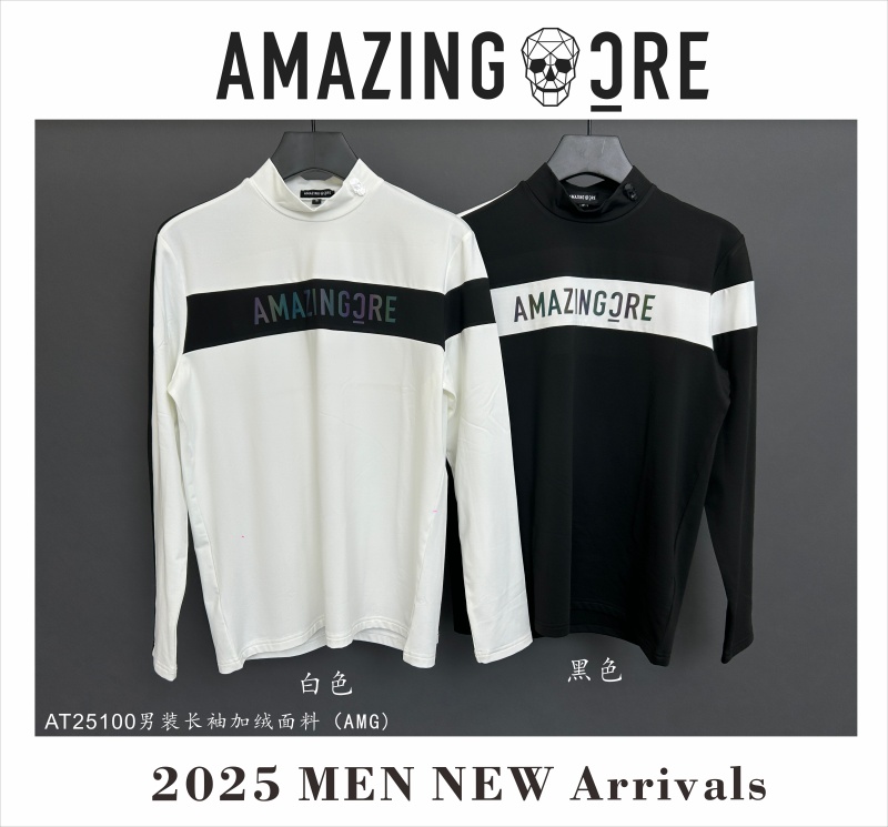 AMG2015  어메이징 남자 긴팔티 화이트/블랙