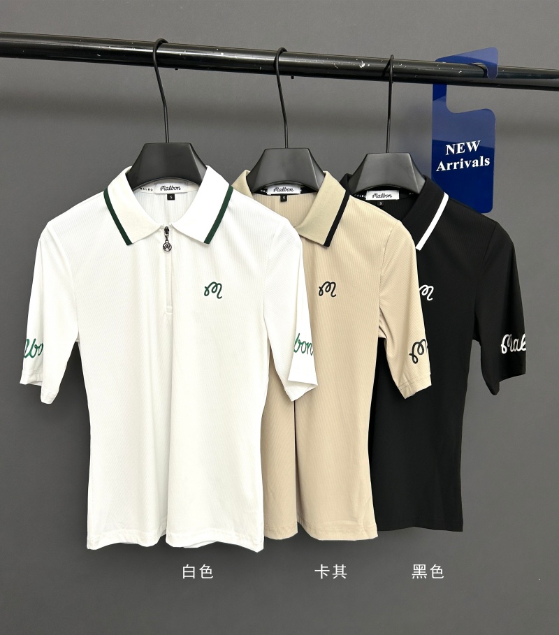 M3001 말본 여자 반팔 티 화이트/베이지/블랙 