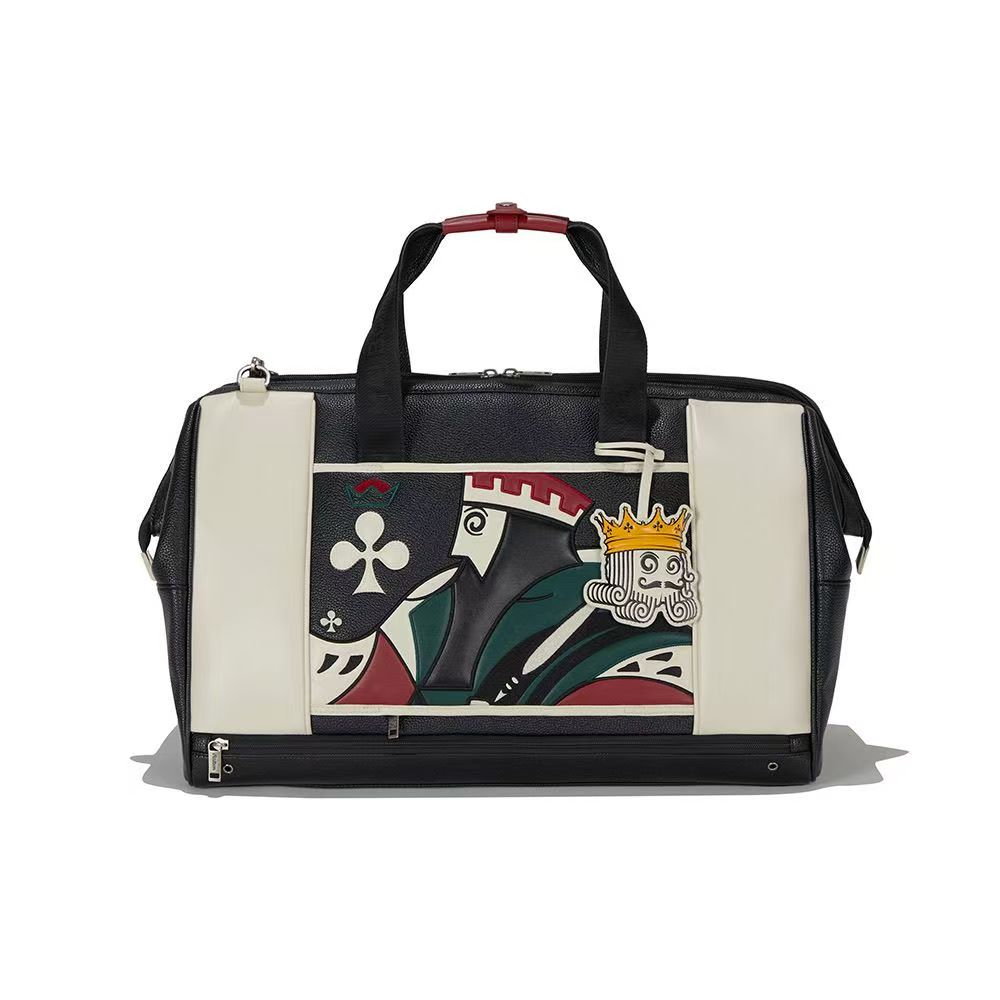 M1022-BB KING 블랙  말본 보스턴백 97000원