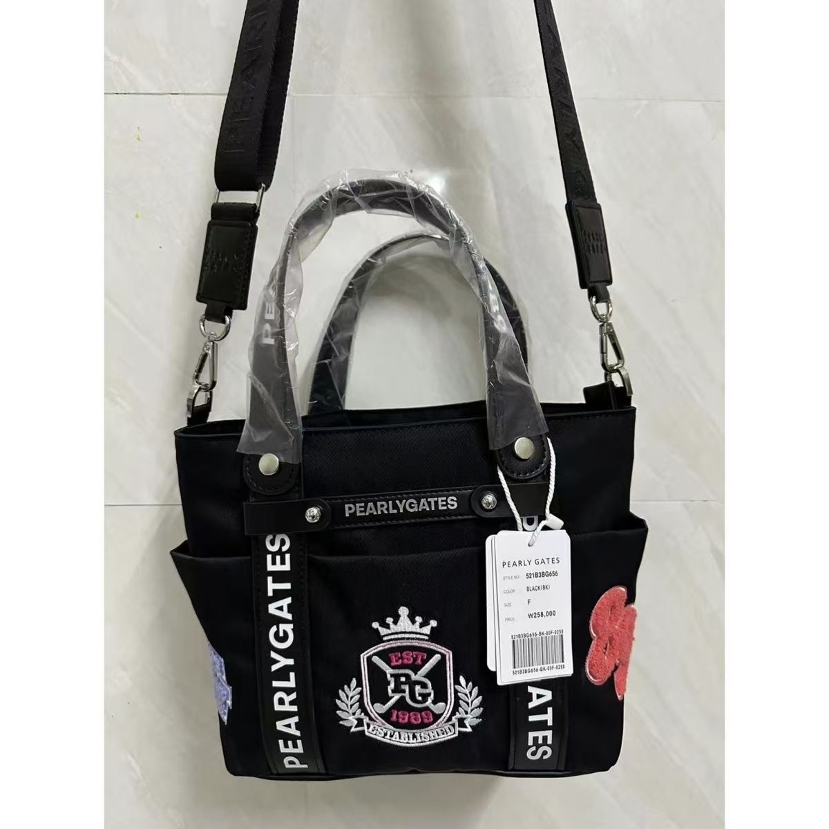 PG1004-BB 블랙 파리게이츠 보스턴백 68000원