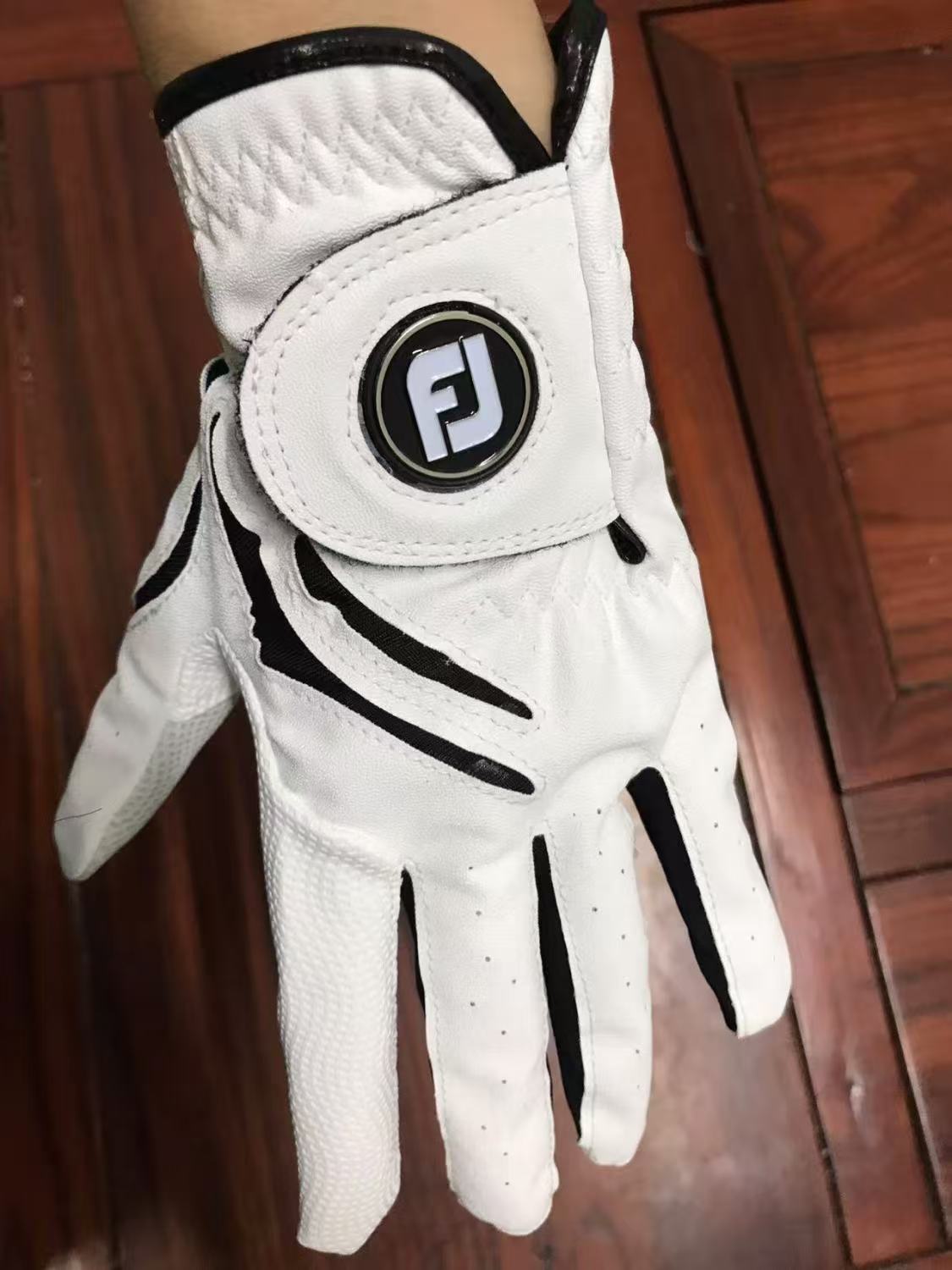 FJ1001-G 화이트&블랙무늬（한켤려) 풋조이 장갑 40000원