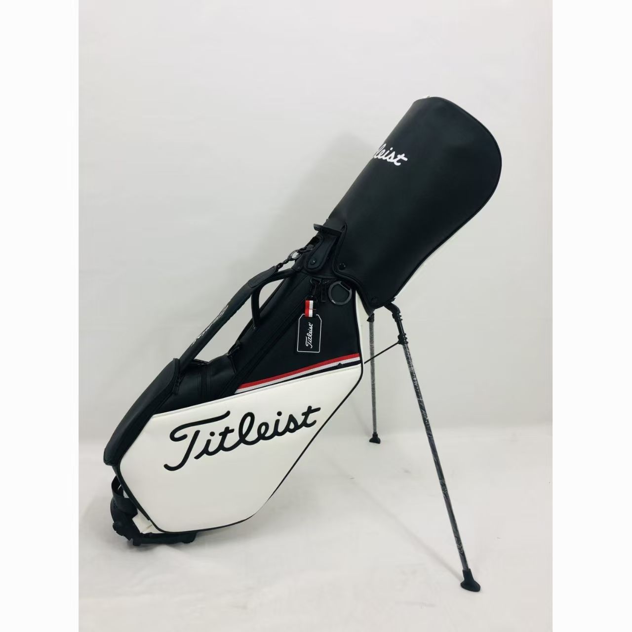 T1010-CB 블랙&화이트 캐디백 타이틀  220000원