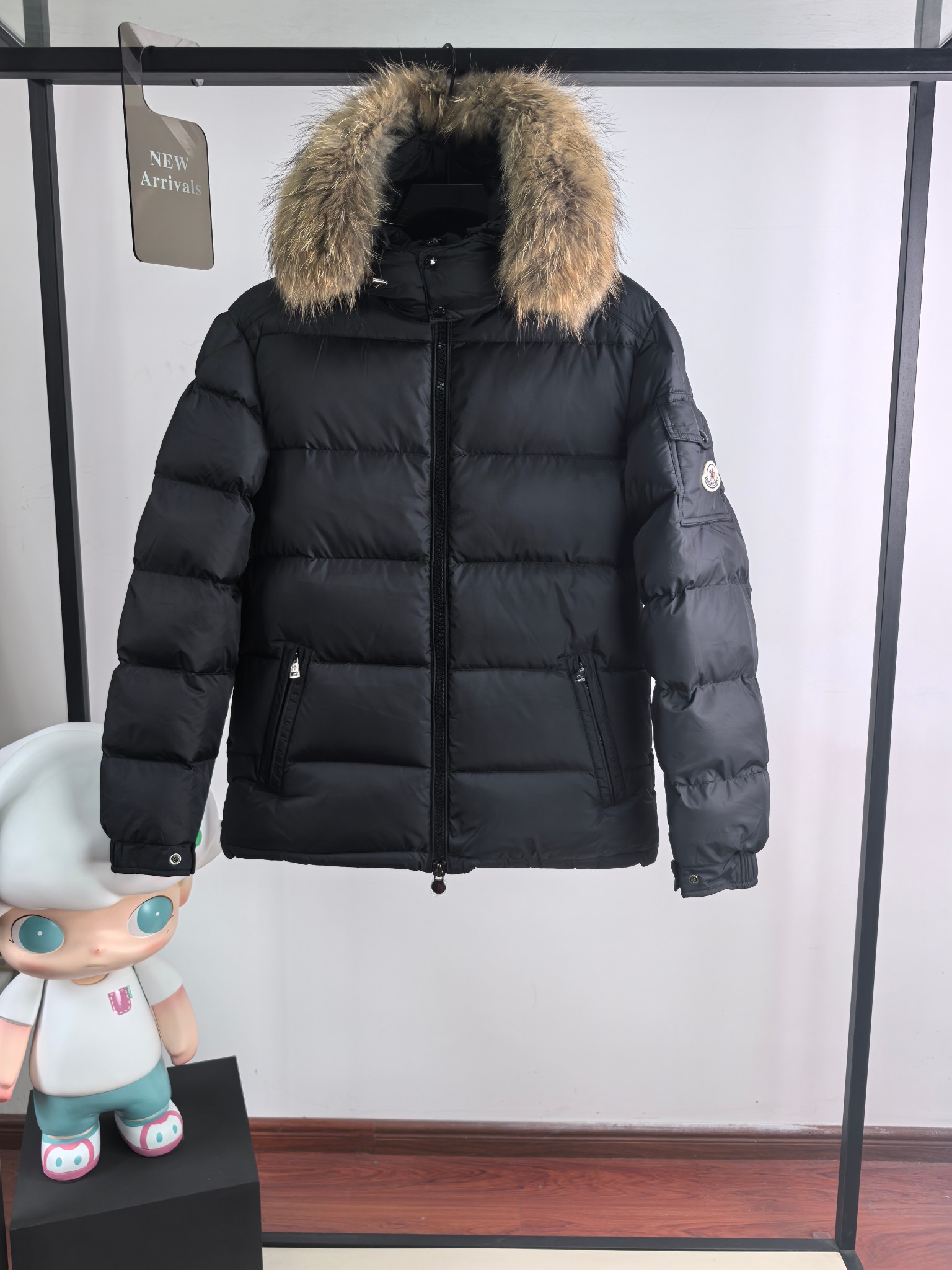 MK1030-S 몽클레어 숏패딩 블랙