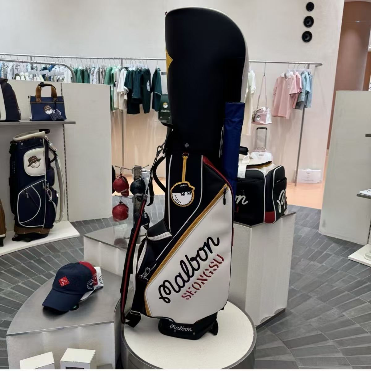 M1019-CB 블랙 캐디백 말본  200000원