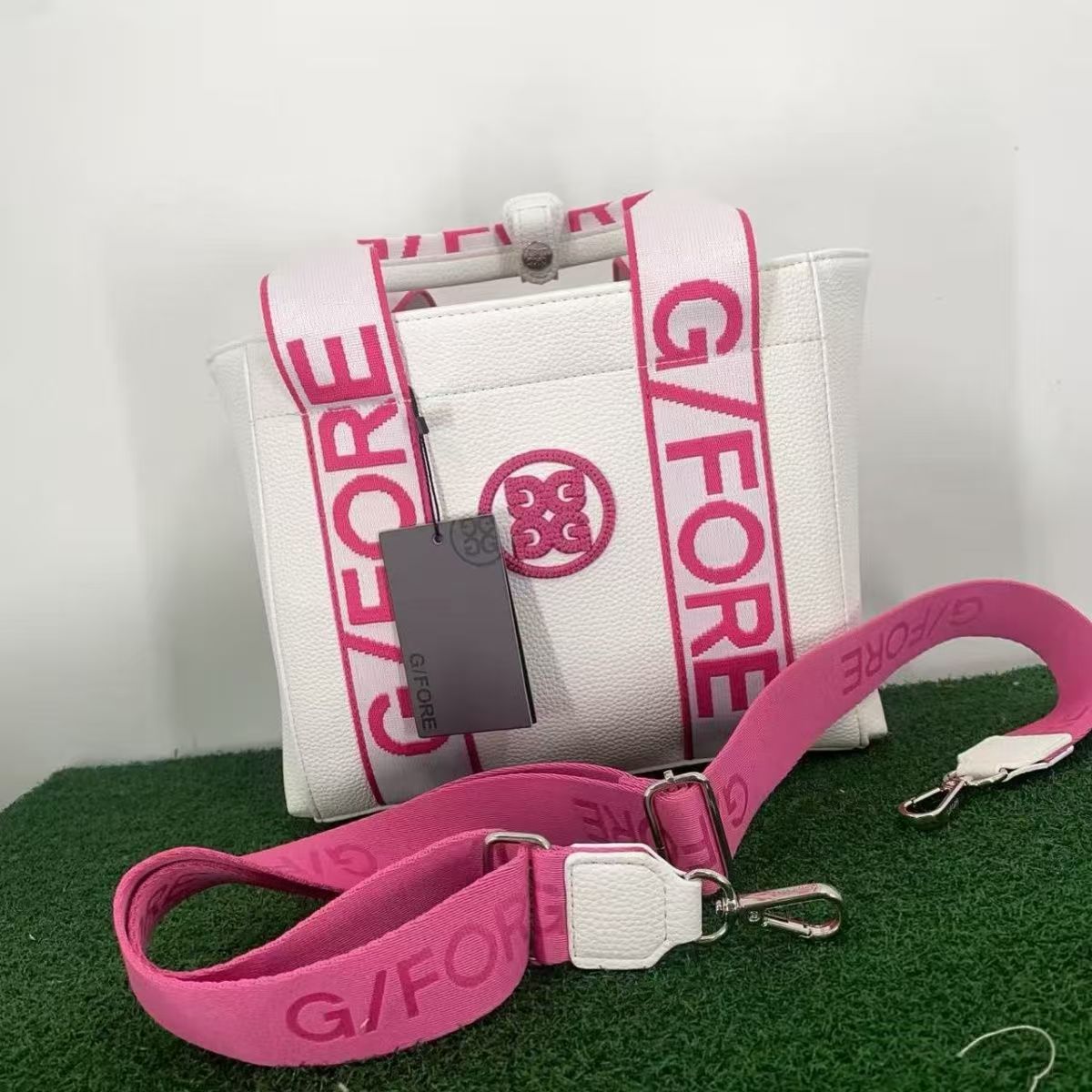 GF1009-TB  베이지&핑크 토트백 지포어  60000원