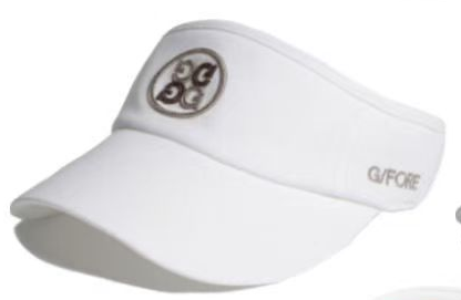 GF1001-C 화이트&브라운 로고 모자 지포어 35000원