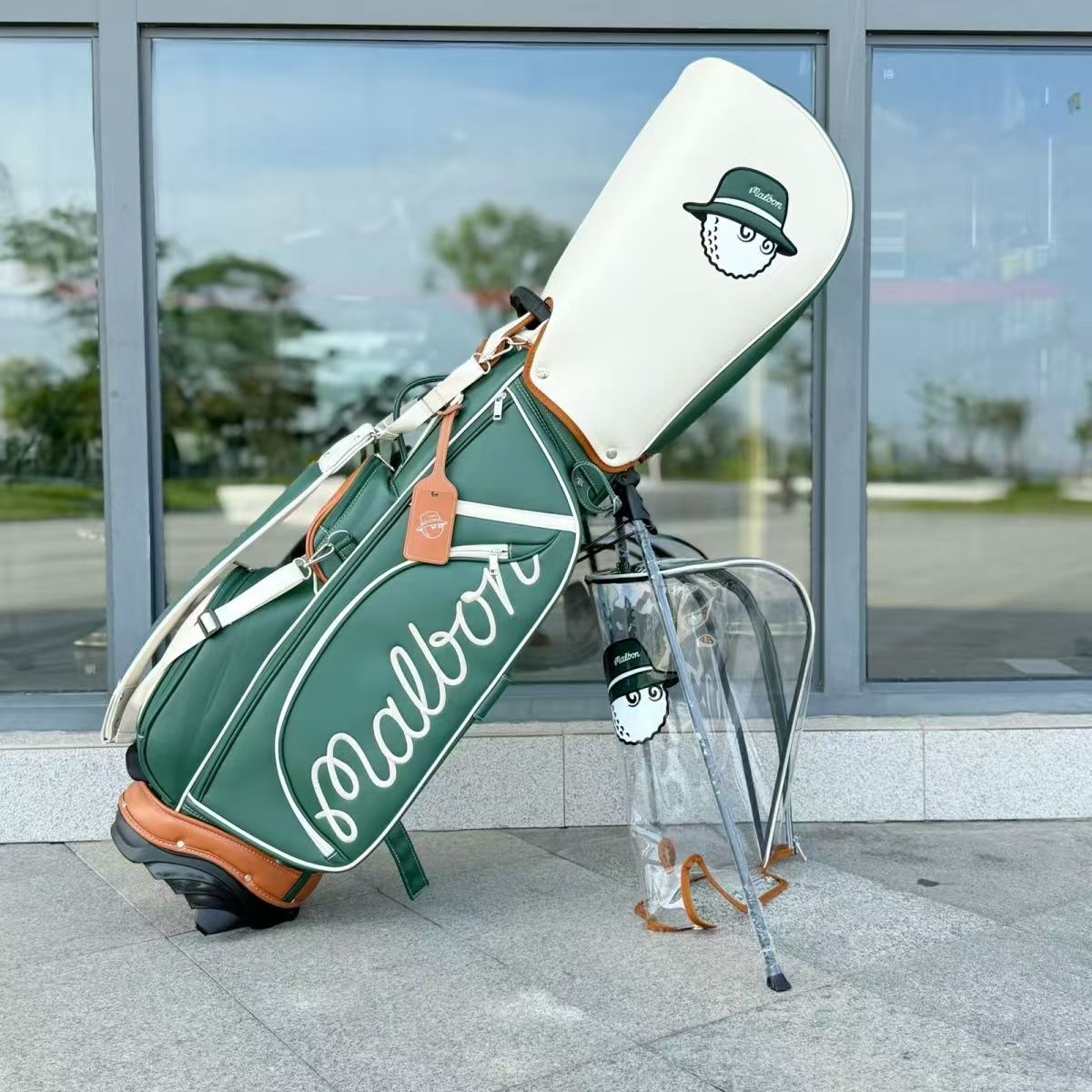 M1020-CB 그린&화이트 캐디백 말본  200000원