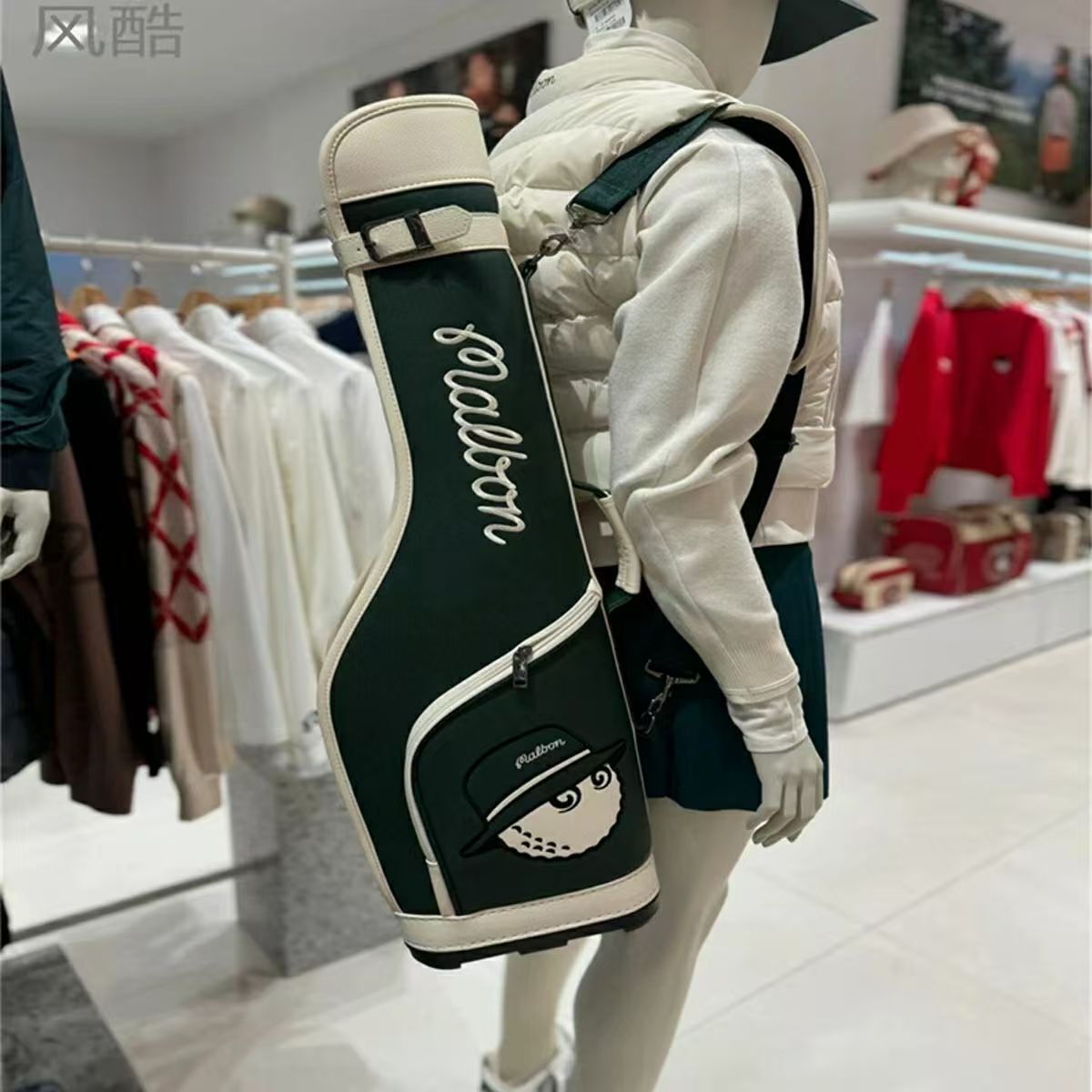 M1003-HB 그린 하프백 말본  99000원