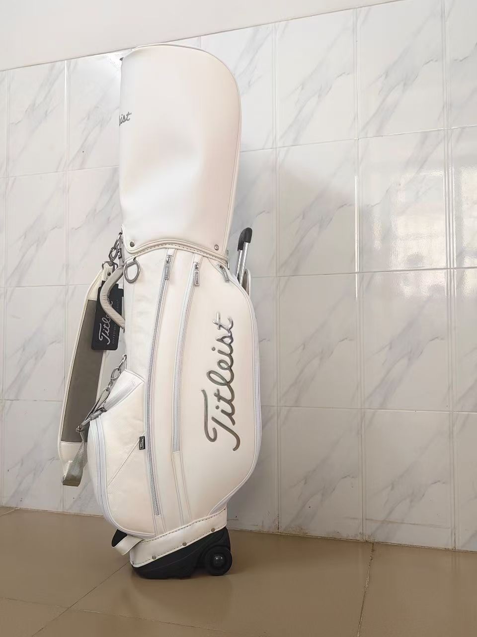 T1014-CB 화이트 캐디백  타이틀  240000원