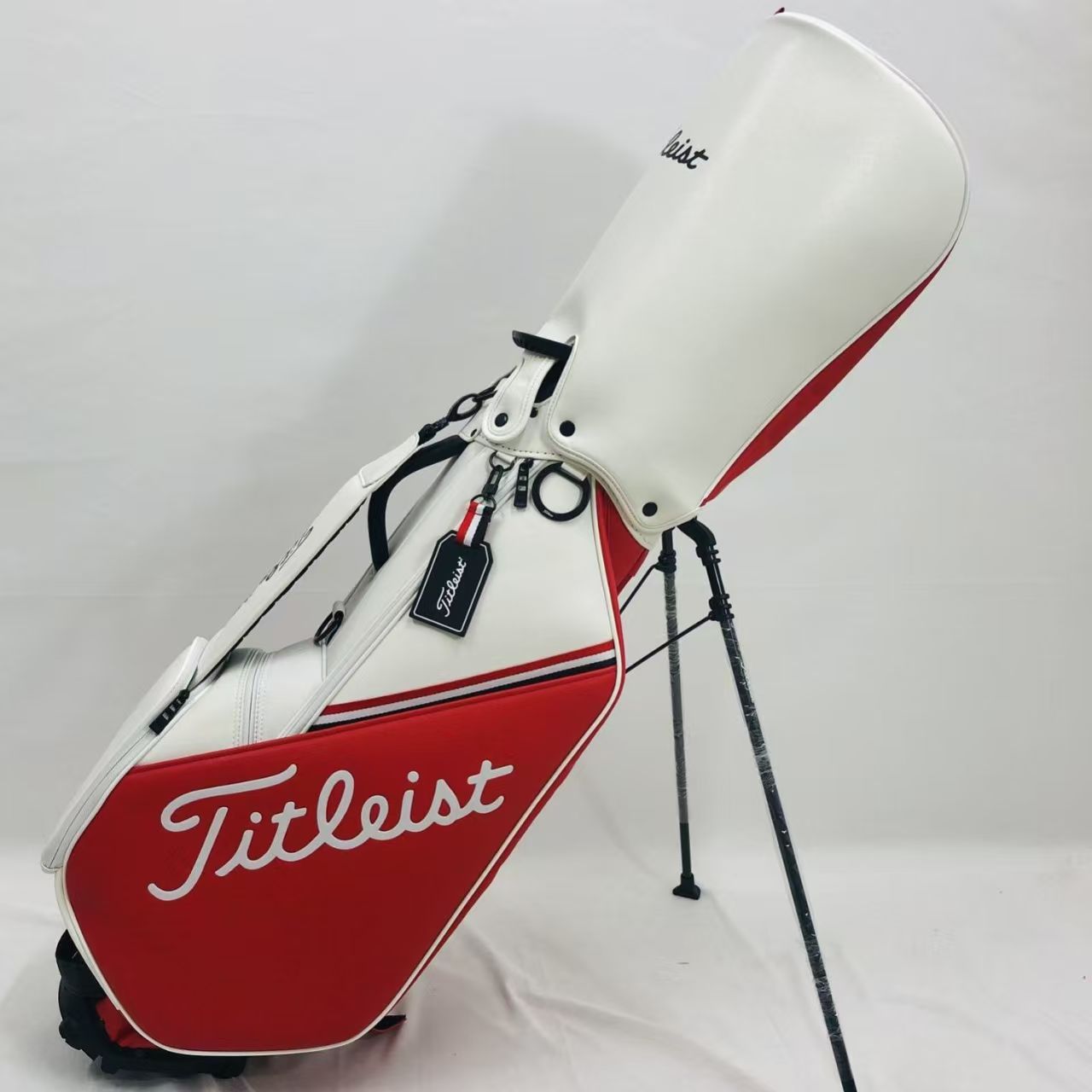 T1010-CB 화이트&레드 캐디백 타이틀  220000원