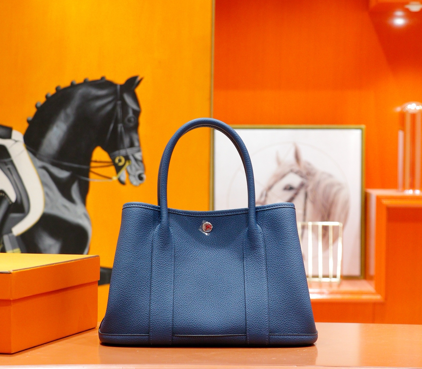 HERMES1005 HERMES 헤르메스 가방 블루 