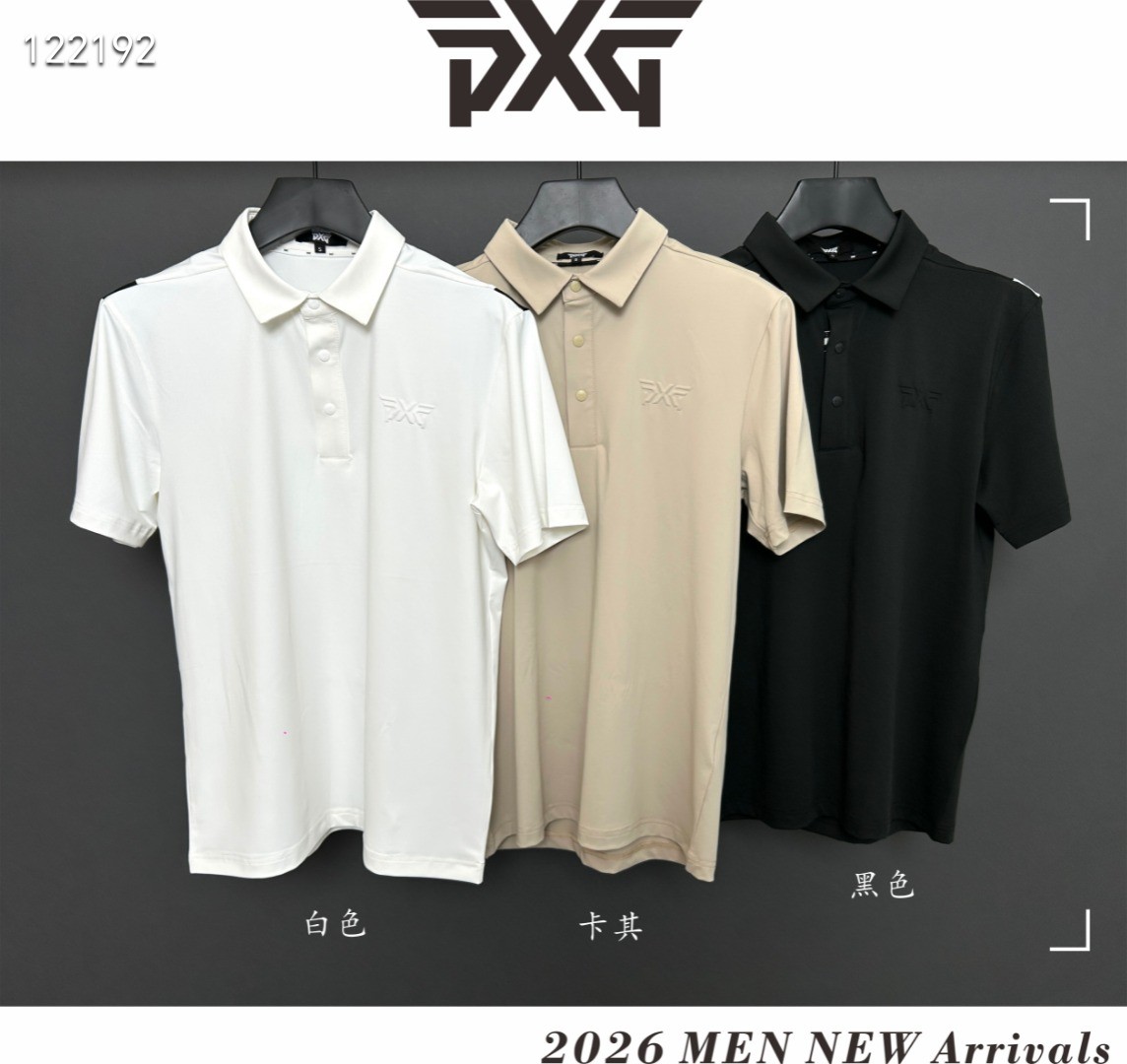 PX2026 PXG 남자 반팔 티 화이트/카키/블랙 68000원