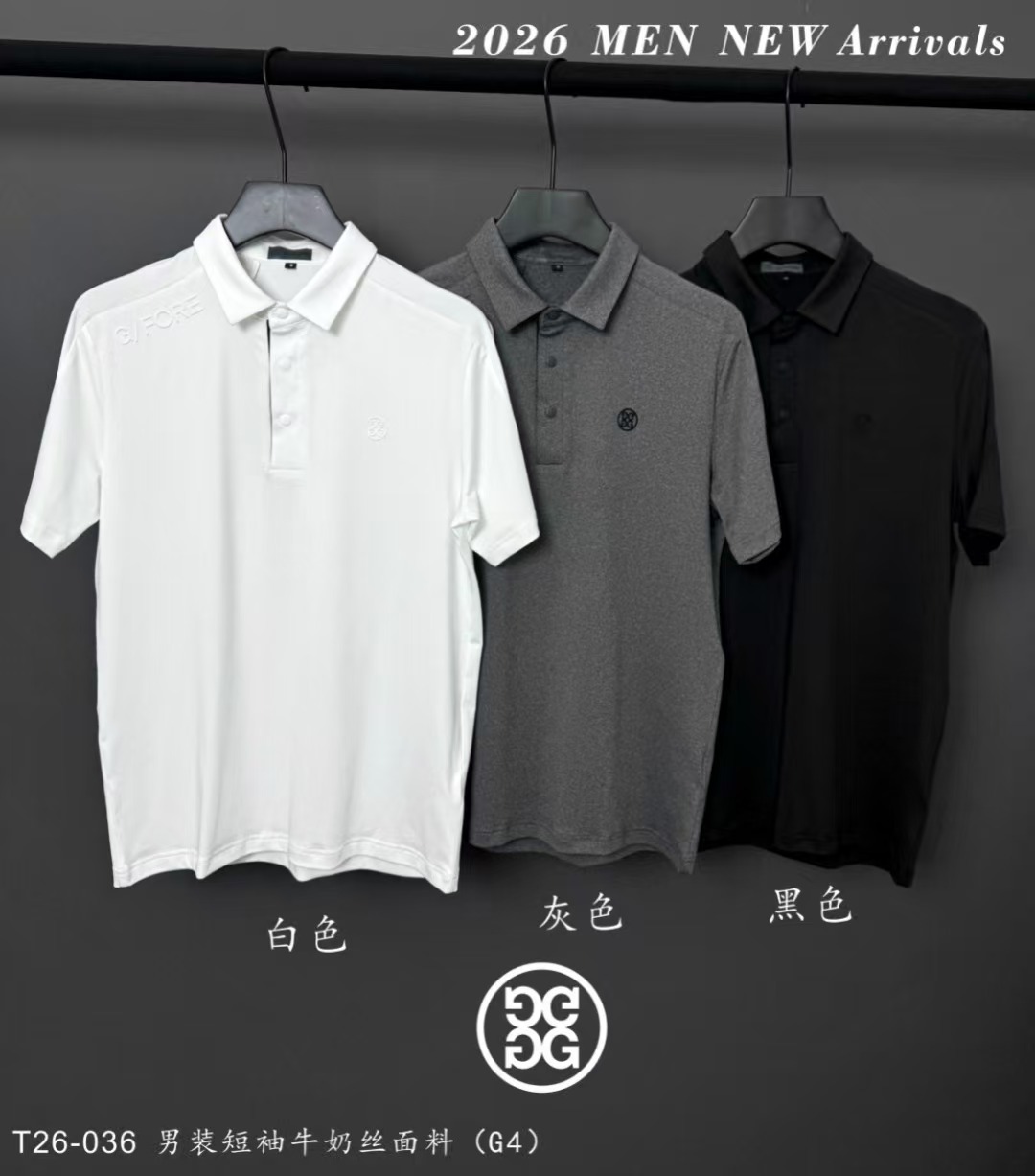 GF2023 지포어 남자 반팔티 화이트/그레이/블랙 68000원
