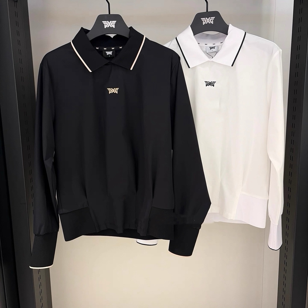 PX3022 PXG 여자 긴팔 티 화이트 / 블랙 75000원
