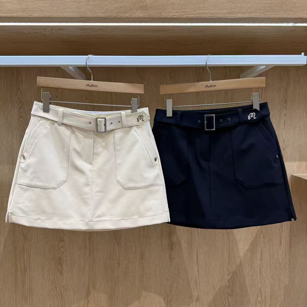 M3037 말본 여자 치마 베이지/네이비 89000원