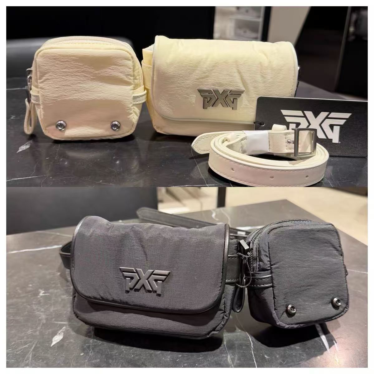 PX1003-WB 블랙/아이보리 허리백 PXG  115000원
