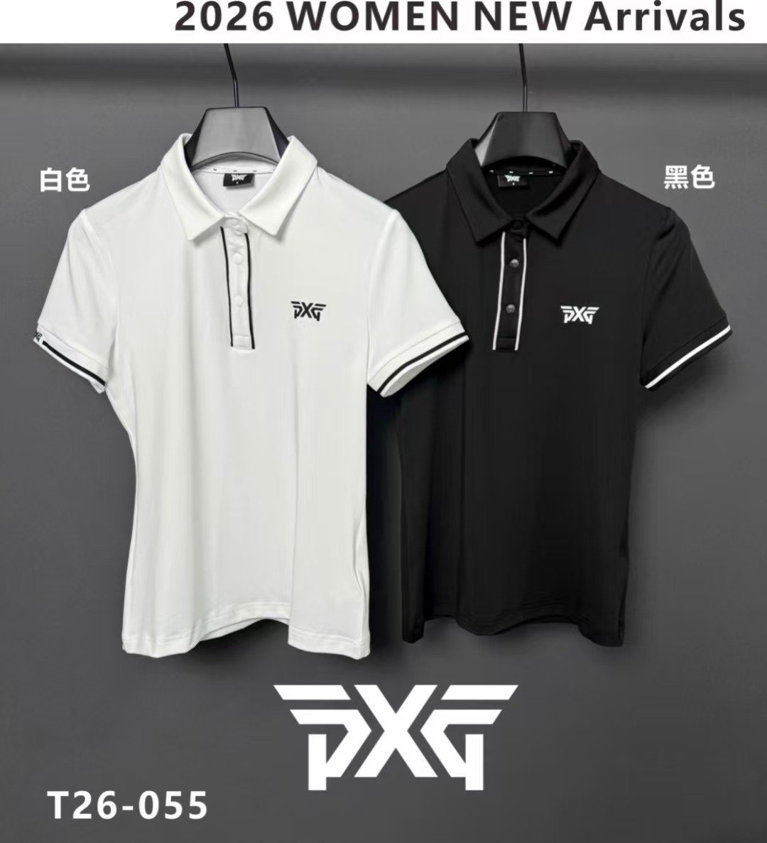 PX3050 PXG 여자 반팔 티 블랙/화이트 68000원