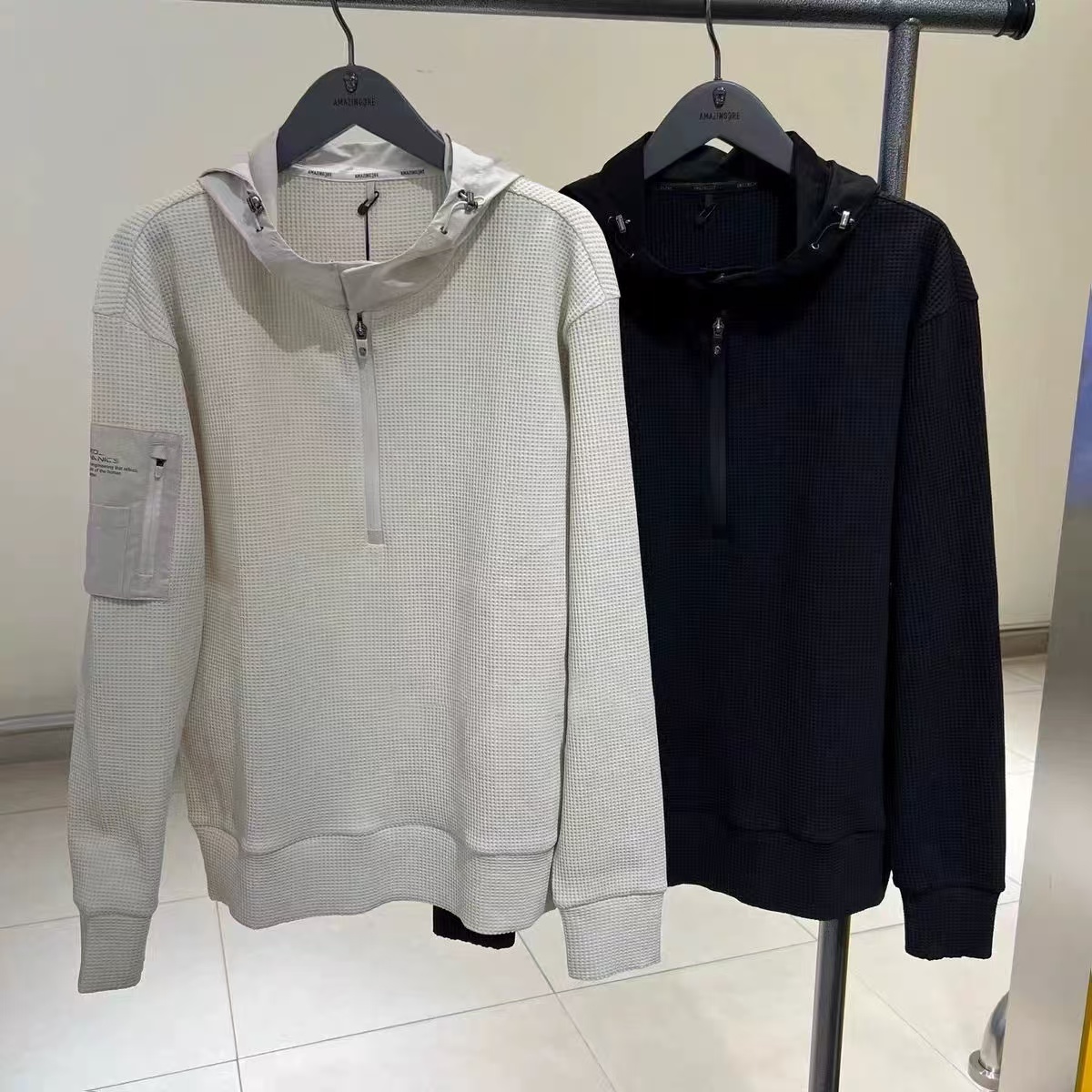 AMG2041 어메이징 남자 봄여름 상의 블랙/그레이 89000원