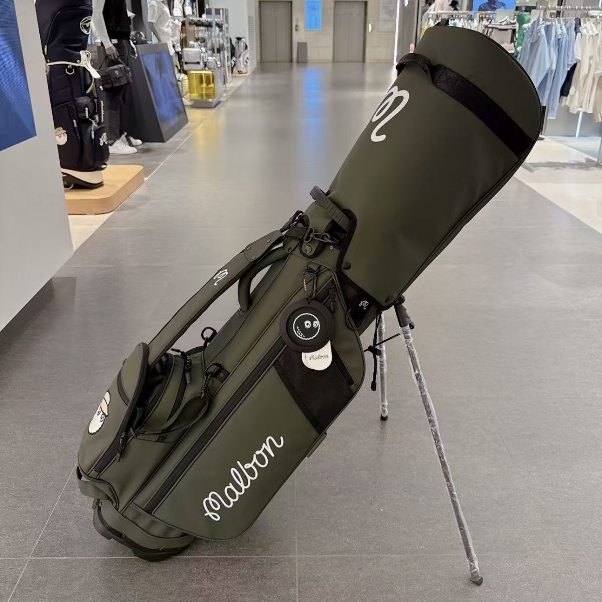 M1045-CB  다크그린 캐디백 말본  220000원